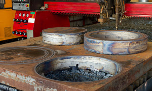An Image Of A Plasma Cutting Machine